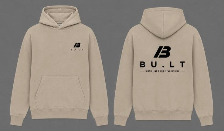 BUILT Originals Heavyweight Hoodie - Stone