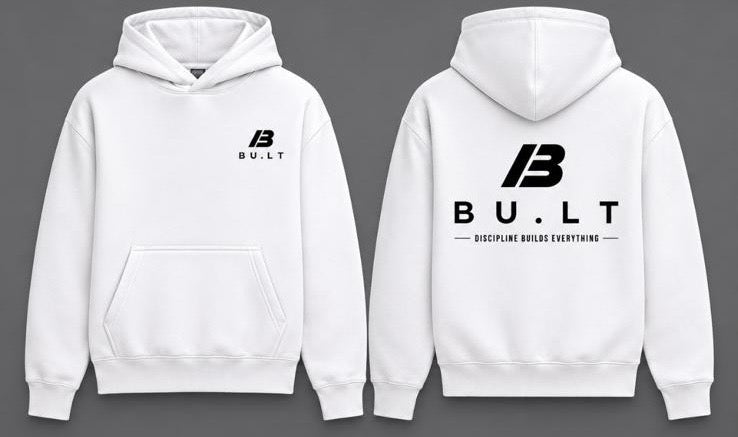 BUILT Originals Heavyweight Hoodie - White