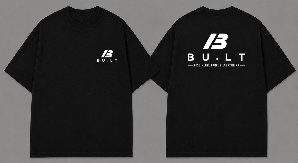 BUILT Originals Oversized T-Shirt - Black