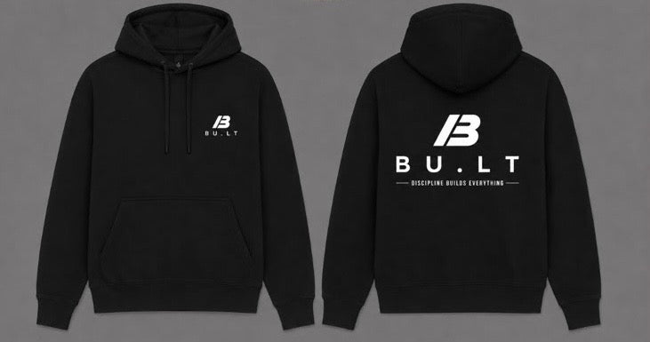 BUILT Originals Lightweight Hoodie - Black