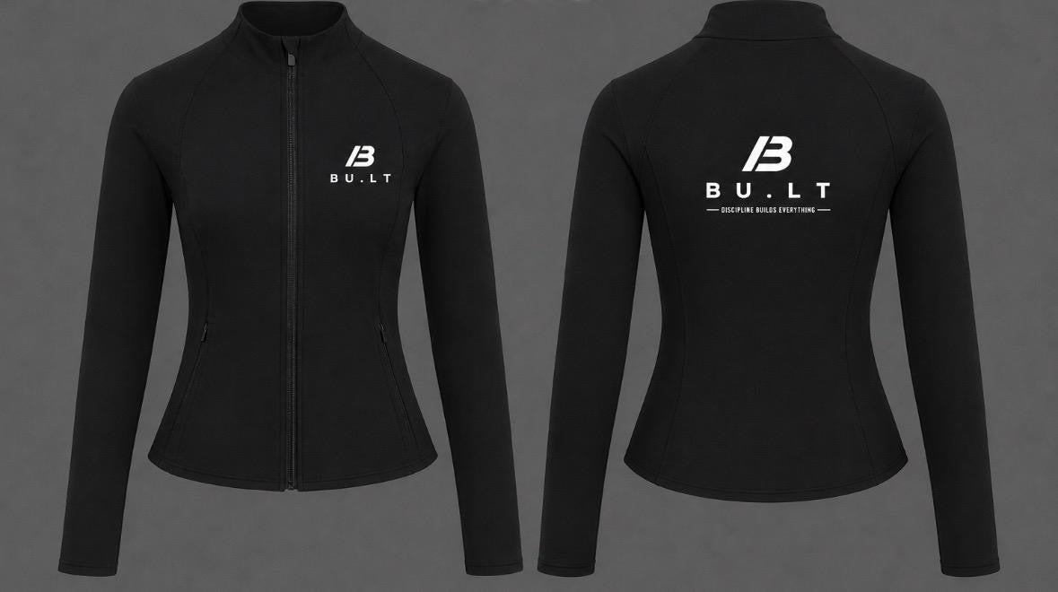 BUILT Women's Performance Softshell Jacket – Black